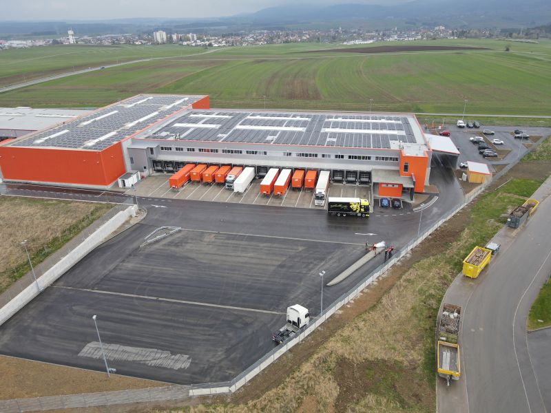 Gebrüder Weiss, contract logistics, warehouse logistics, Nagelsee industrial park
